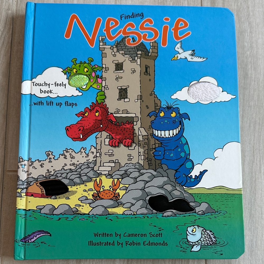 Finding Nessie Touch-and-Feel Scotish  Book